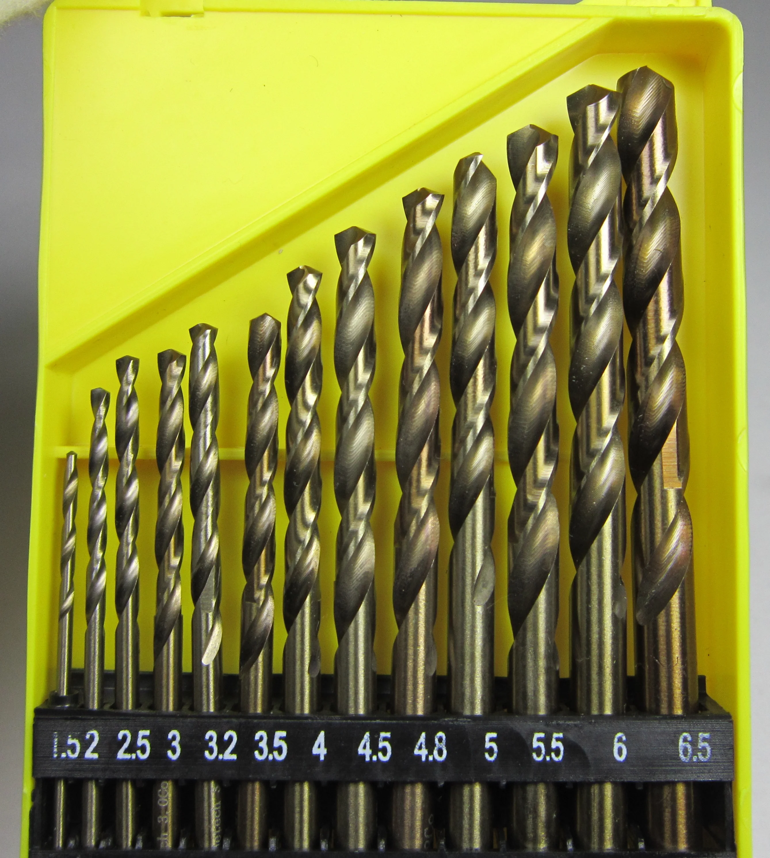 Набор сверл из кобальта высокоточная обработка отверстий для стали нержавеющая