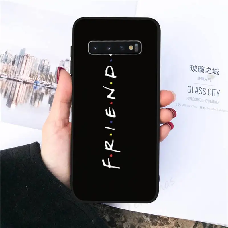 

Cartoon funny Clip Art Friends TV Show Phone Case For Samsung galaxy S 8 9 10 20 21 30 A 30 50 51 70 note 10 plus Ultra 5g