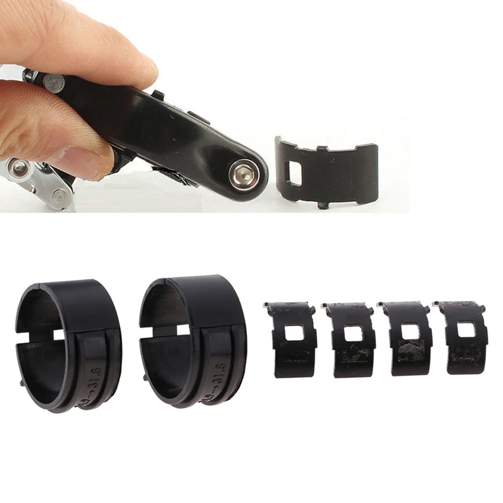 2 пары велосипедный передний переключатель зажимной адаптер редуктор 34 9 мм 31 8 MTB