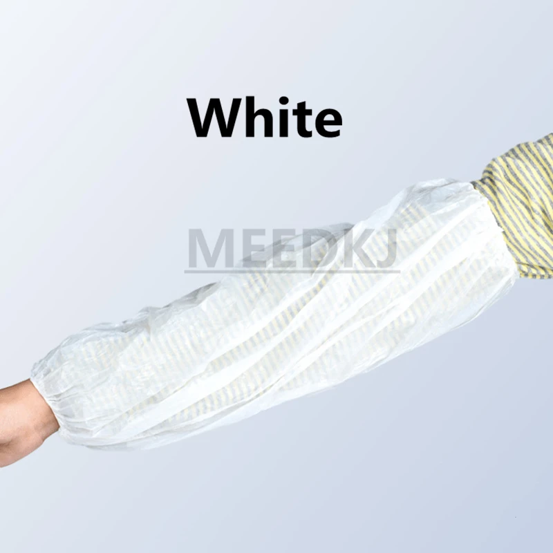 100/пакет водонепроницаемый и устойчивое к маслам Одноразовые Нарукавники