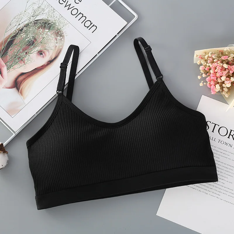 Женский бесшовный бюстгальтер пуш ап 2 шт. без косточек с дышащей чашкой для