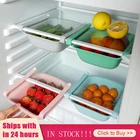 Новый Кухня хранения холодильник коробка для хранения Органайзер для холодильника контейнер в холодильник коробка для яиц органайзер для фруктов для хранения