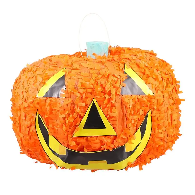 

Pumpkin Shaped Paper Pinata Toy Children'S Pinata Toy Pinata Sugar Filled Toy Halloween Pumpkin Pinata Sugar Filling (Pumpkin)