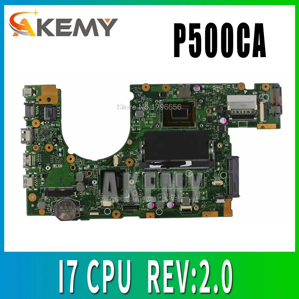 

OriginalHOT! for ASUS P500CA i7 cpu 2GB Laptop Motherboard P500CA REV:2.0 Mainboard 100%tested ok&fully work