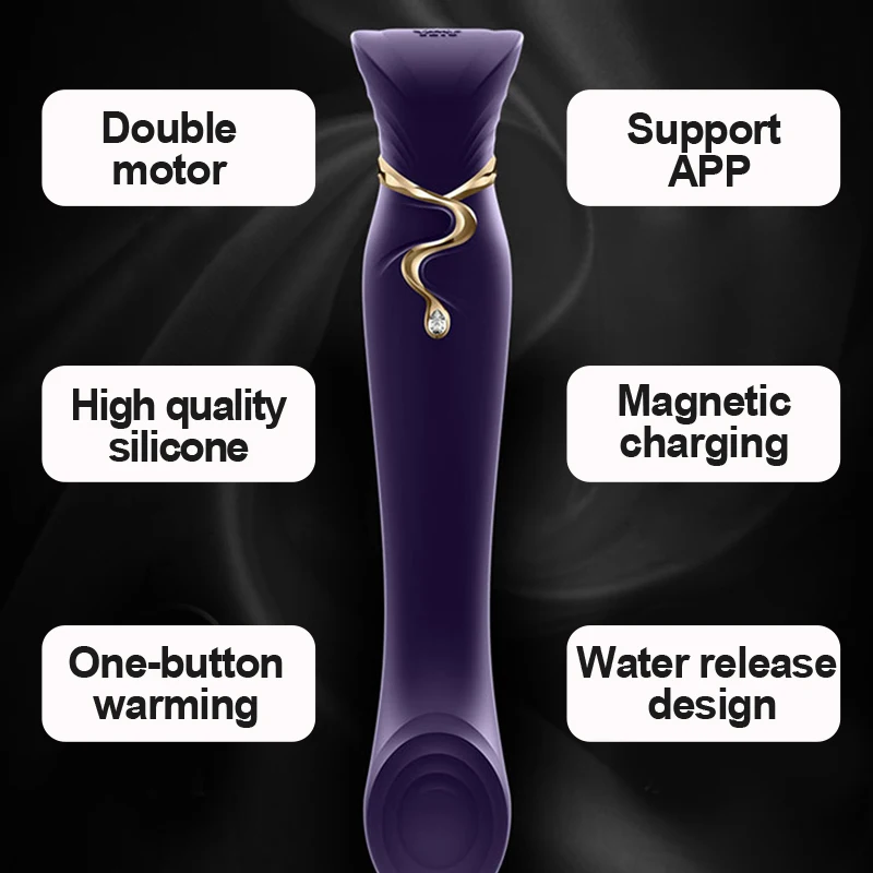 Queen высокого класса G точка вибратор фаллоимитатор силиконовые Волшебная палочка