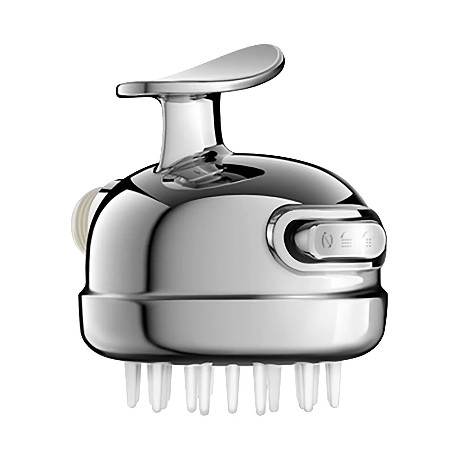 

Two-In-One Three-Stage Adjustable Bathroom Shower Head With Silicone Brush Comb Shower Bath Spa Slimming Massage Brush