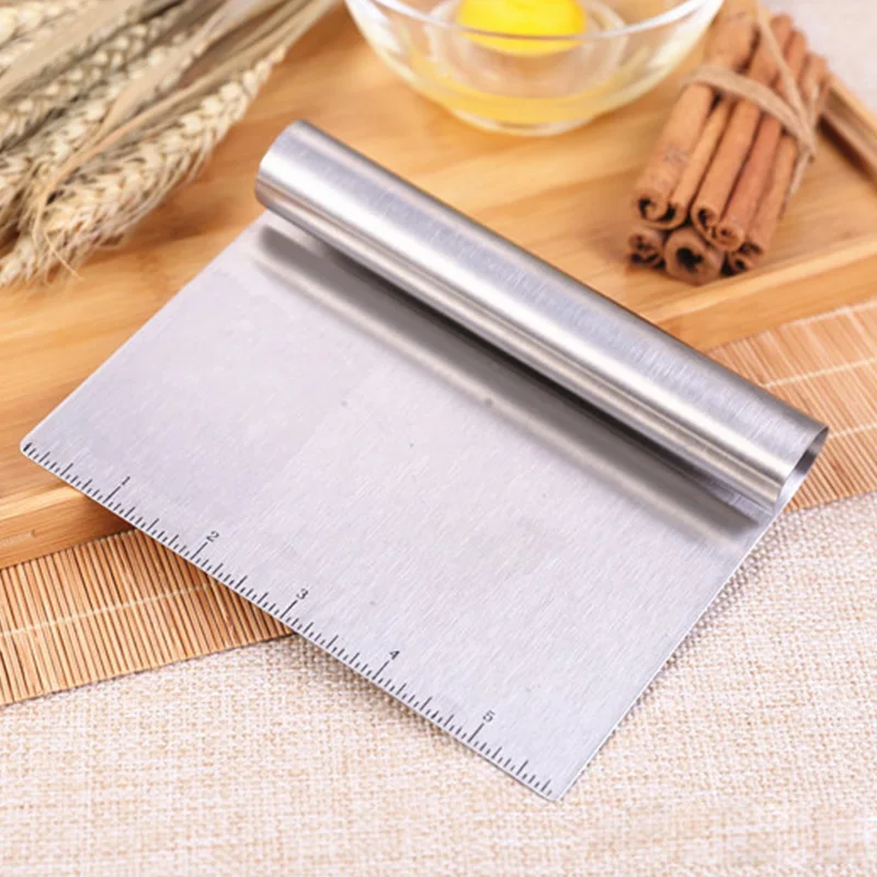 Инструмент для резки теста из нержавеющей стали лопатки пиццы скребок помадной