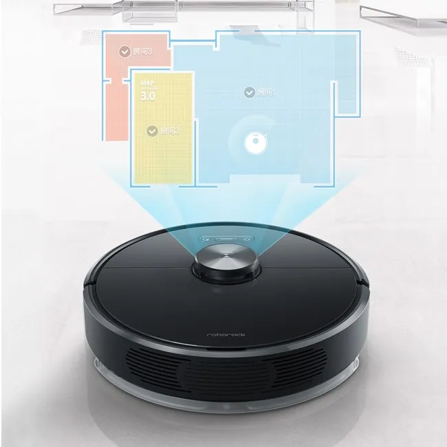Робот-пылесос Xiaomi Roborock Smart Sweeping Vacuum Cleaner S6/S60 Напряжение 14.4 V Глобальная версия Меню