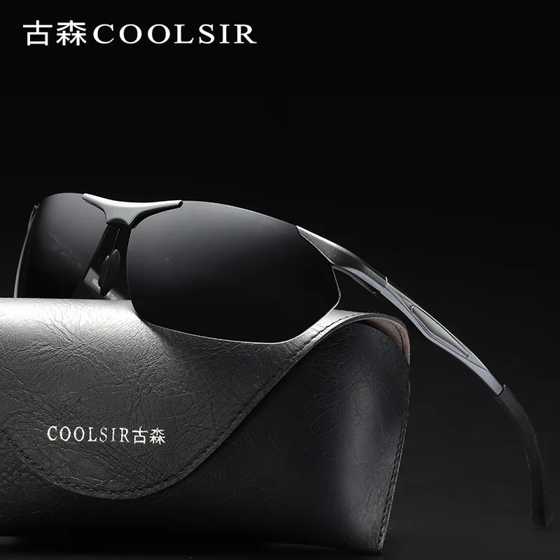 Фирменный дизайн модные солнцезащитные очки для мужчин поляризационные из