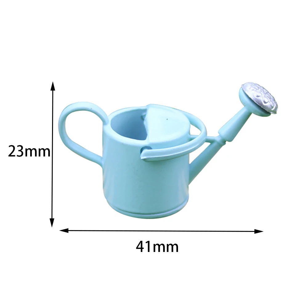 1/12 Dollhouse Miniature Accessories Mini Metal Watering Can Model Simulation Tools Toy for Doll House Decoration | Игрушки и хобби