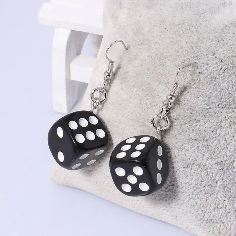 Серьги подвески женские акриловые очаровательные ювелирные украшения в виде