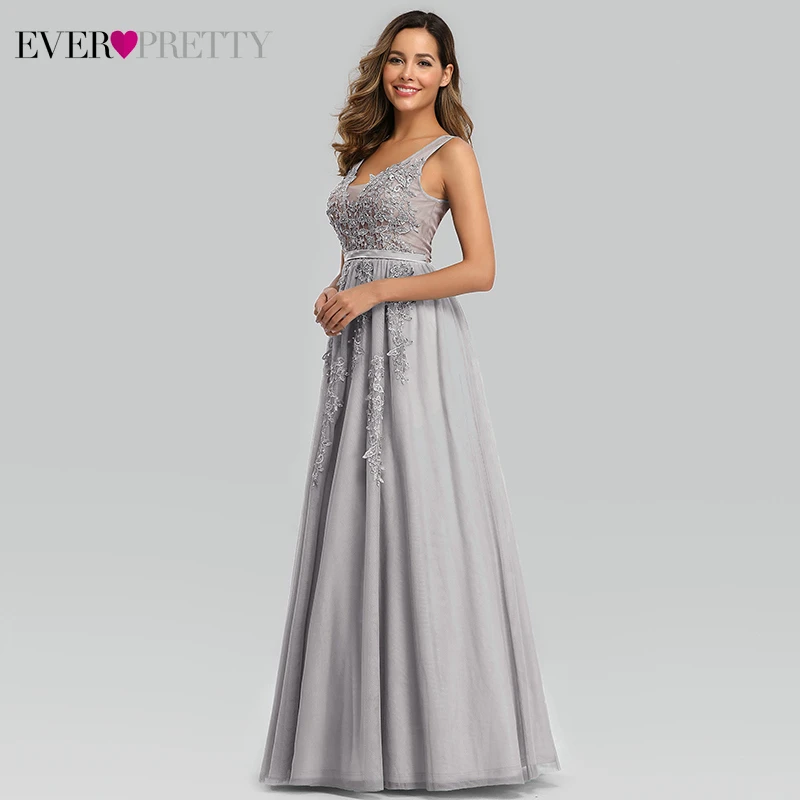 Robe De Soiree Ever Pretty Lace Бисероплетение Сексуальные Длинные вечерние платья размера плюс для свадебного банкета элегантные вечерние платья длиной до пола для выпускного вечера