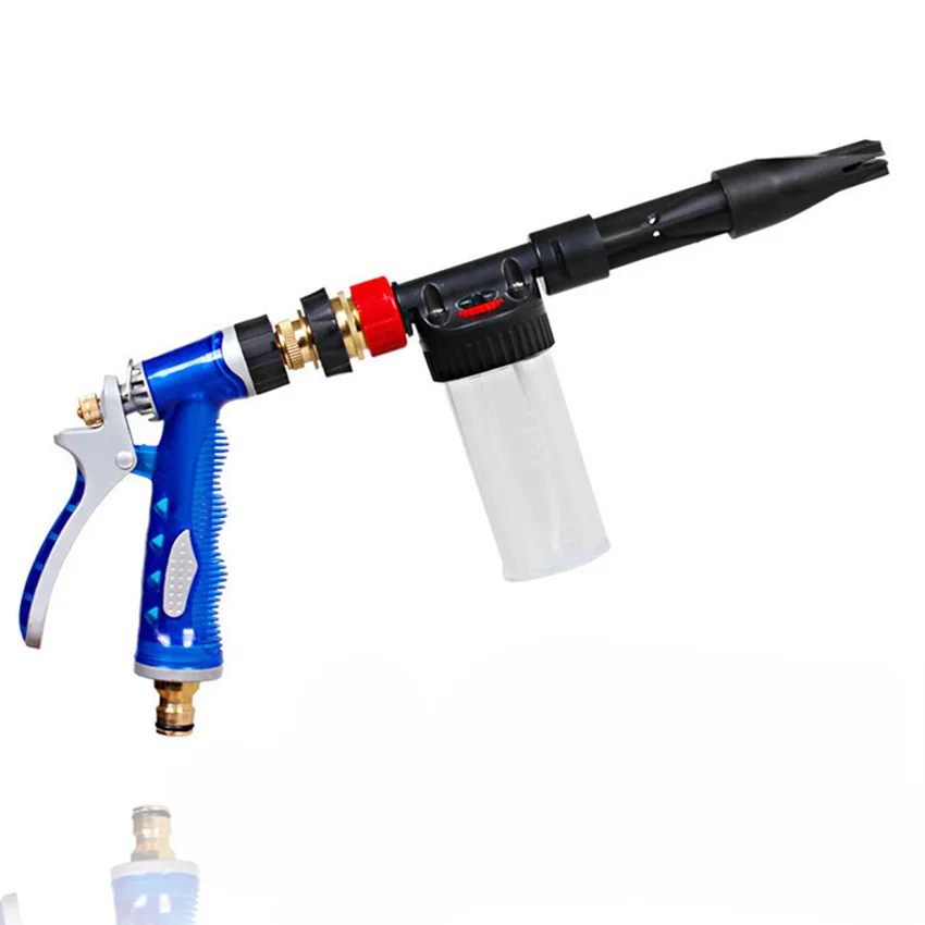 water gun Полив сад автомойка водяной пистолет завод распылитель шланг для полива газона высокого давления поливочный пистолет распылитель для чистки автомобиля пена спрей сад - Цвет: water gun