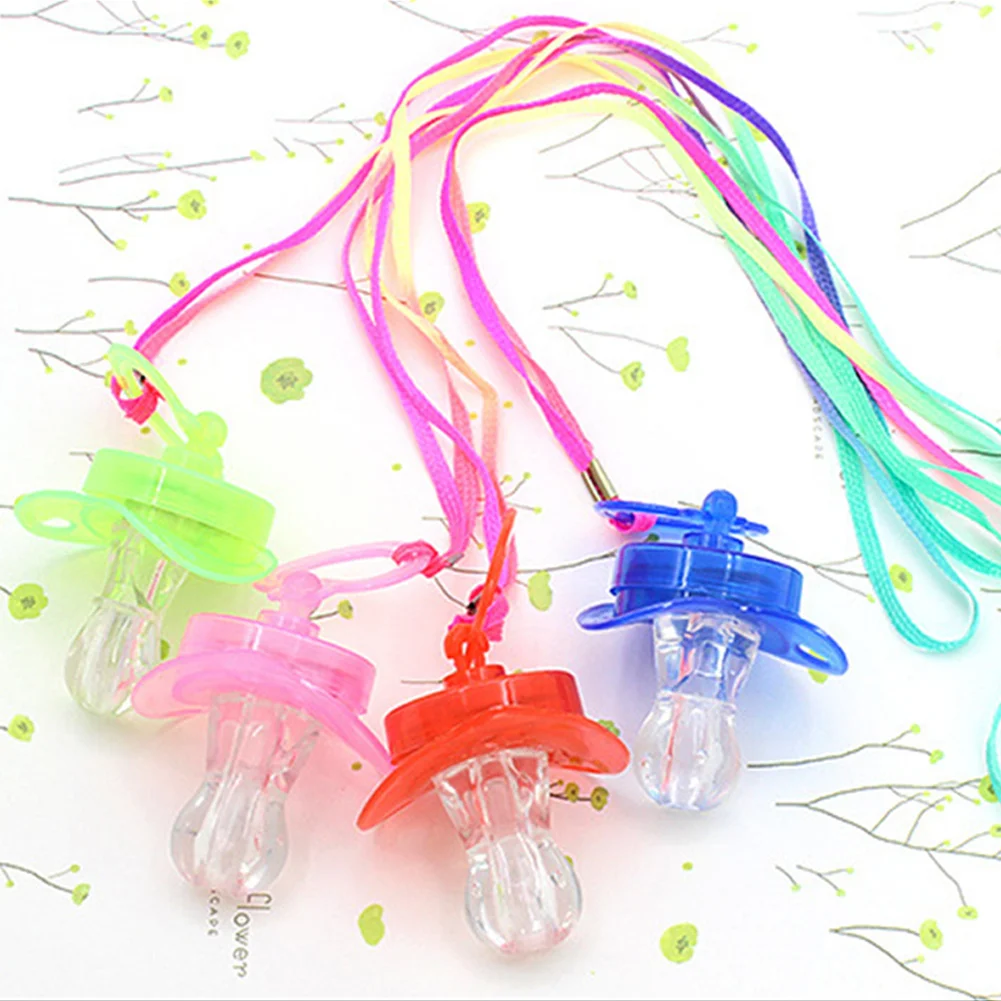 Забавная игрушка соска Rave Glow Stick набор для выживания красочный светильник