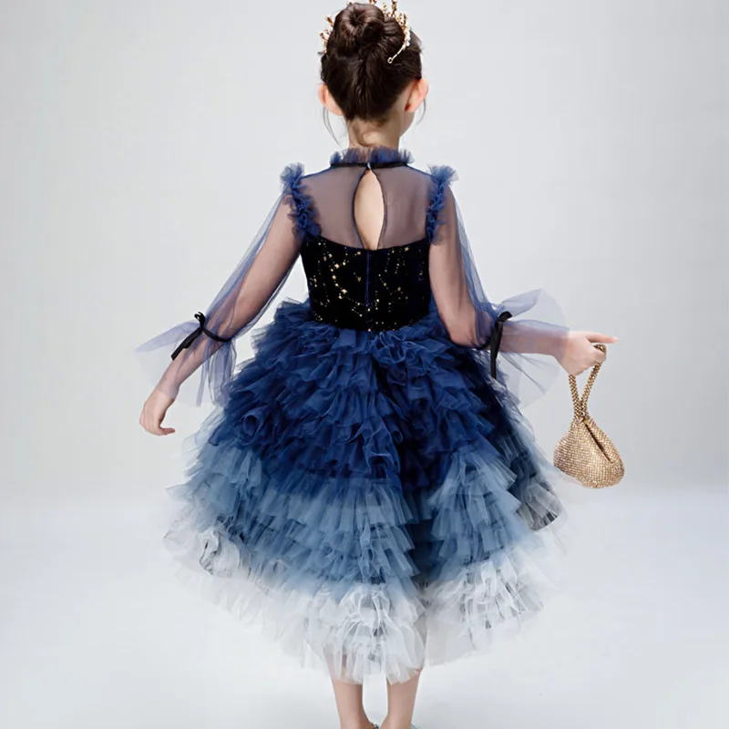 Новое Элегантное платье принцессы на свадьбу подружки невесты с цветочным