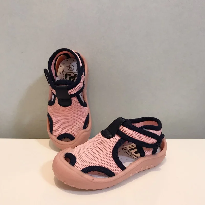 

2020 летние сетчатые детские сандалии, обувь для мальчиков, водонепроницаемая пляжная обувь, От 1 до 6 лет детская обувь с мягкой подошвой