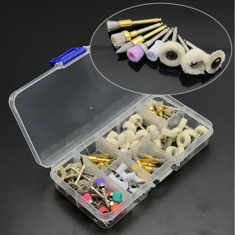 80 шт. чашка для полировки зубов|Стомотологические сверла и щетки| |