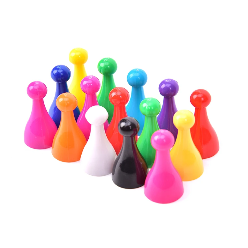 Новинка 10 шт. Пластик шахматы Pawn штук настольная карточная игра Halma Запчасти