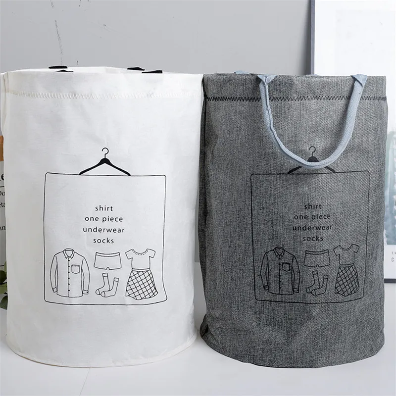 

Простая складная корзина для белья, круглая корзина для хранения, большая корзина, складная корзина, держатель для одежды и игрушек, органай...