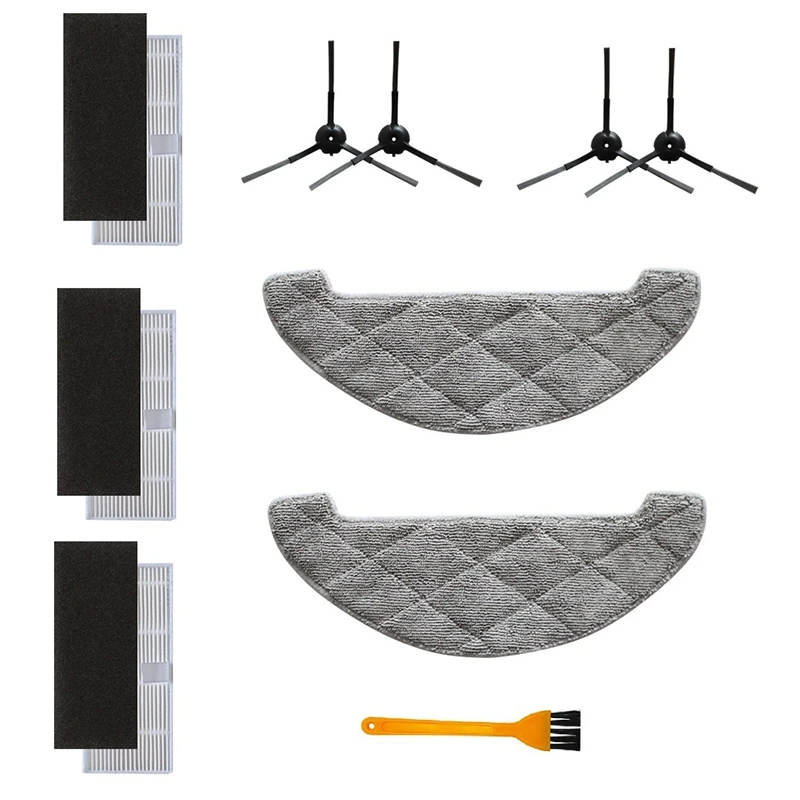 

Для Proscenic M7 Pro er боковым щеткам обеспечен фильтр мешка для сбора пыли тряпка для уборки ткань er Запчасти для робота-пылесоса