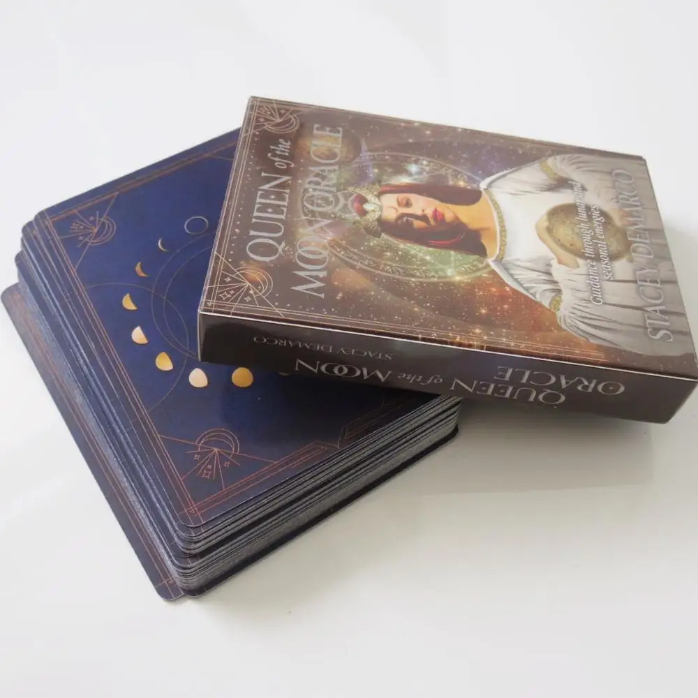 Новые карты Таро oracles deck загадочная гадка королева Луны для женщин девочек Игра