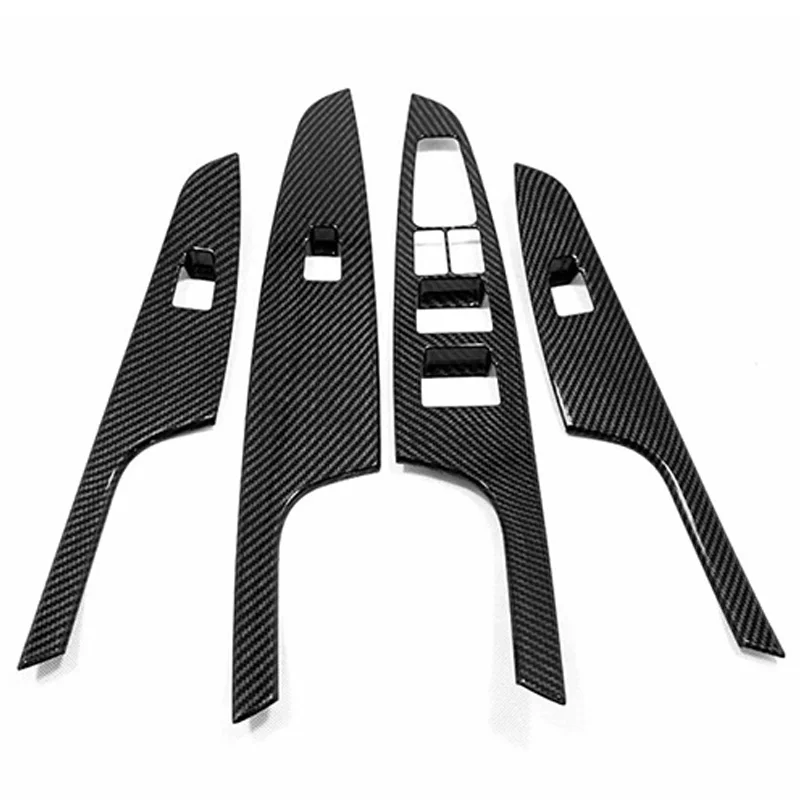 

ABS Chrome Door Window Glass Panel Armrest Lift Switch Button Cover Trim for Hyundai Tucson 2015-2019 Car Accessories Car Parts