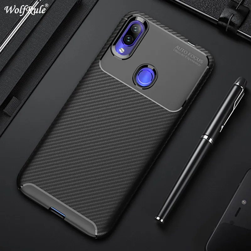 

Чехол для Xiaomi Redmi Note 7 Redmi Note 7 бампер из мягкого углеродного волокна Защитный чехол для Xiaomi Redmi Note 7 чехол для телефона 6,3''