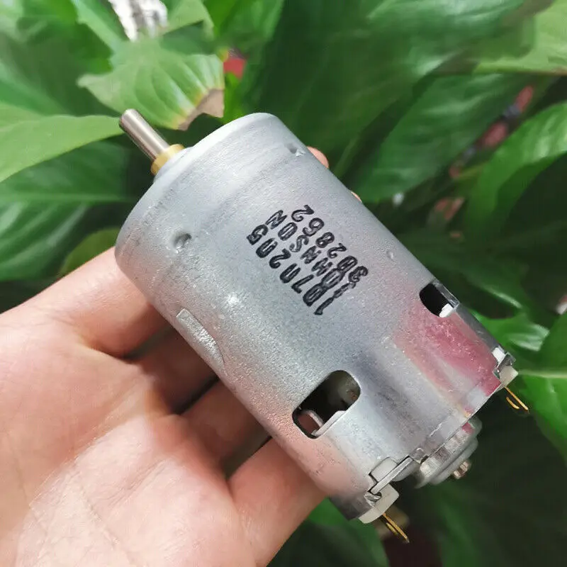 JOHNSON 1070205 775 Мотор 12 полюсов ротора спереди и шариковый подшипник DC 48V 72V 100V 120V 9700