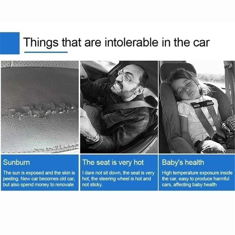 Теплоизоляционный козырек автомобильный солнцезащитный чехол на лобовое стекло