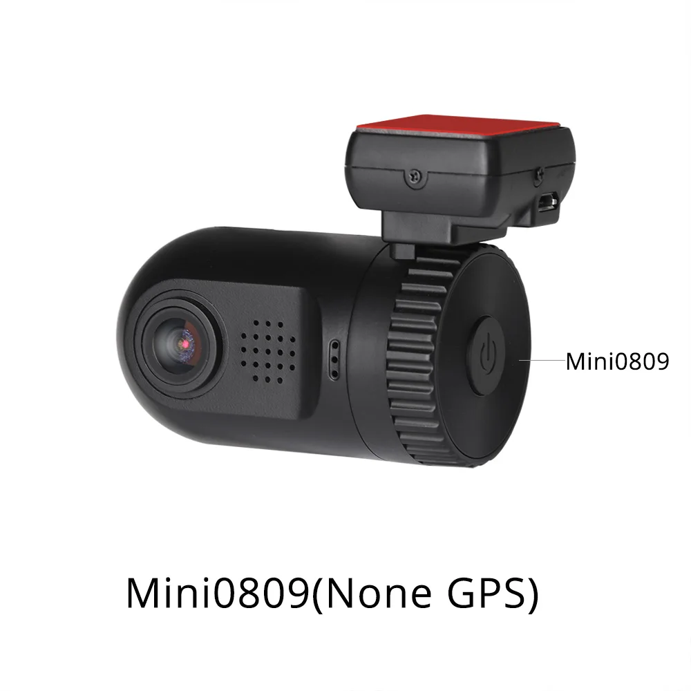 Arpenkin Mini 0809 upgrade mini0805 Dash Cam Автомобильный видеорегистратор Камера Super HD 1440P рекордер детектор движения g-сенсор gps регистратор dvr - Название цвета: No GPS