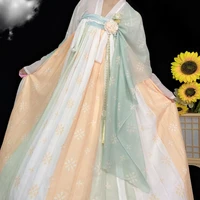 2021 hanfu women traditional chinese folk dance fairy dress court vintage princess outfit ancient costumes girl fairy cosplay