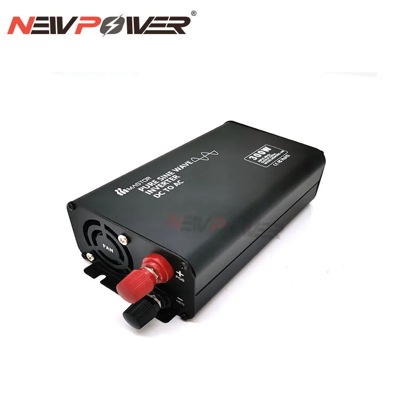 Conversor de Potência 300w Inversor de Onda Senoidal Pura dc 12v 24v 48v 60v 72v para 100v 110v 120v 220v Inversores e Conversores