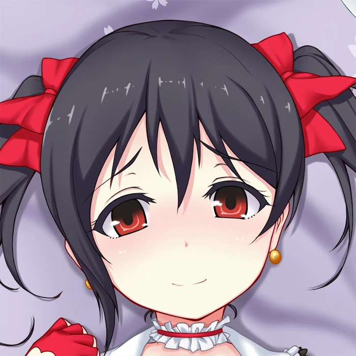Аниме LoveLive! Нико Ядзава Сексуальная отаку 2-сторонняя мультяшная дакимакура