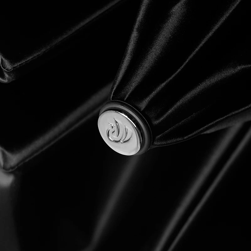 Винтажный Зонт от ветра и дождя мужской складной зонтик со львом ручкой в три