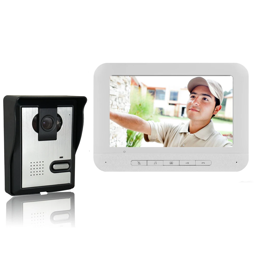 Система ночного видения SmartYIBA с HD 700TVL камерой дверной звонок комплекты для