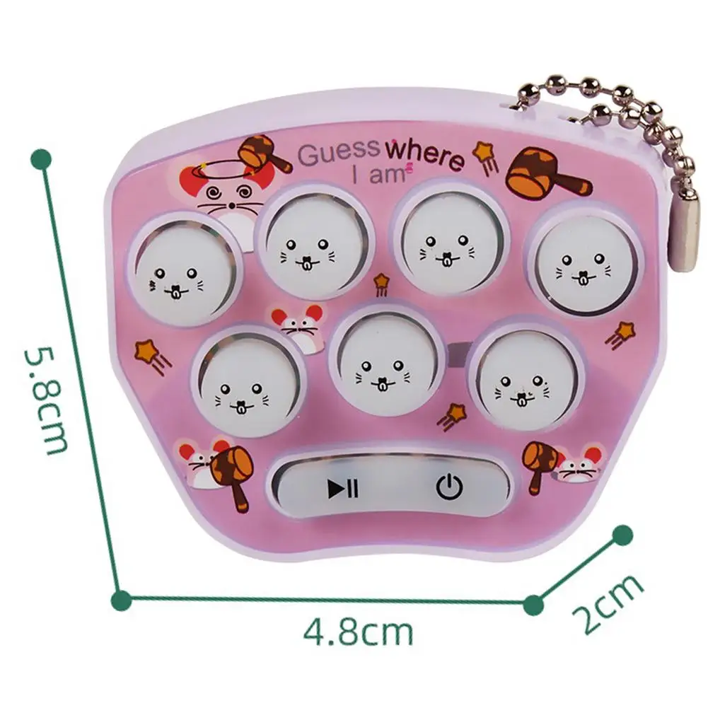 Hamster Game Machine Hand-Held Mini Key Chain Pendant Toy | Игрушки и хобби