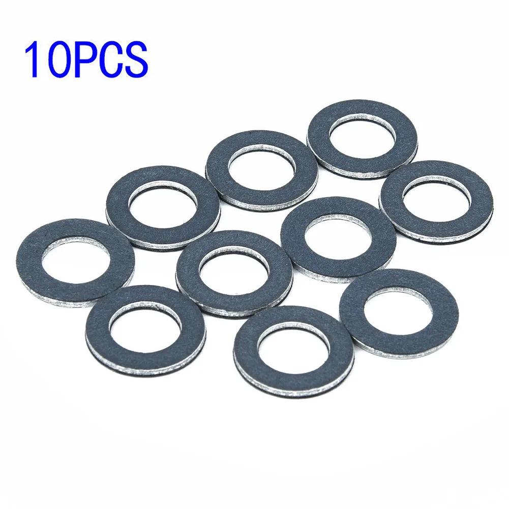 

10Pcs Set Oil Drain Plug Gasket 90430-12031 For 1985-2016 Toyota Corolla
