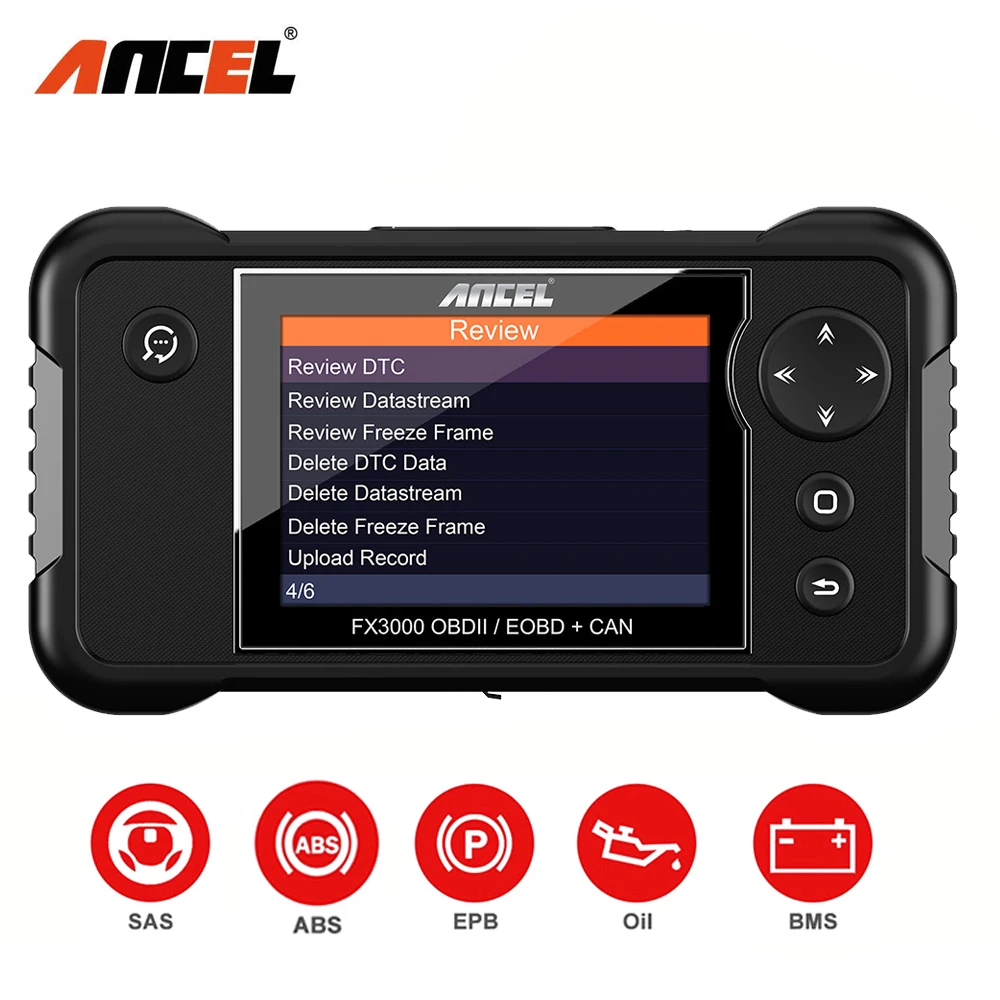 OBD OBD2 сканер Профессиональный диагностический инструмент Ancel FX3000 ABS/Oil/BMS/EPB/SAS Reset