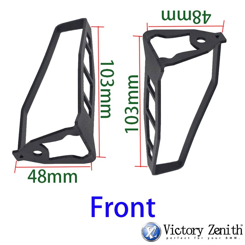 

For BMW R 1200R LC R1200RS LC (Not R1200 R/RS) Motorcycle Turn Signal Light Cover Guard Indicator Protector Front Rear Short
