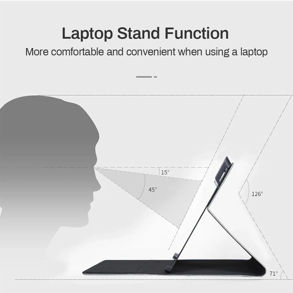 Кожаный чехол-книжка для Microsoft Surface Pro 7 6 5 4 3 12 дюймов чехол планшета Go Go2