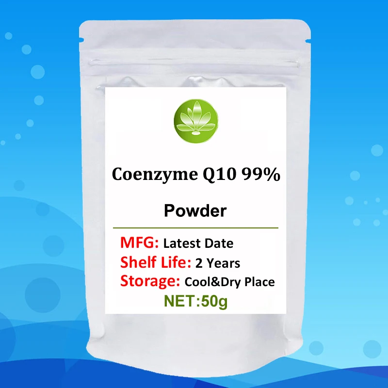 

High Quality Coenzyme Q10 99% Powder,CoQ10,Adjuvant Therapy of Hepatitis and Cancer,Anti Aging, Anti Fatigue,Fitness