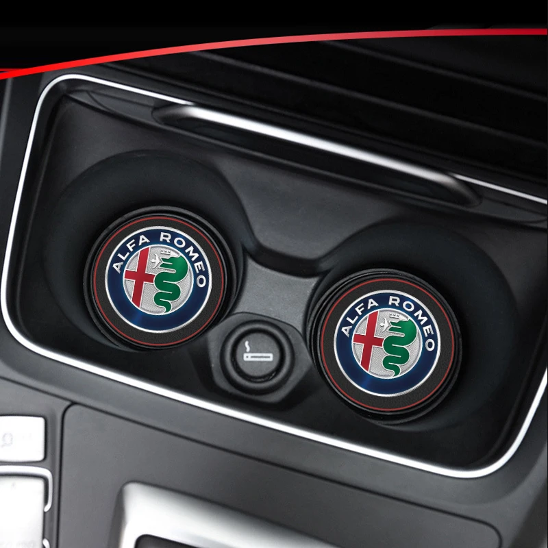 1 шт. автомобильные коврики для салона водная подставка кожаный коврик alfa romeo