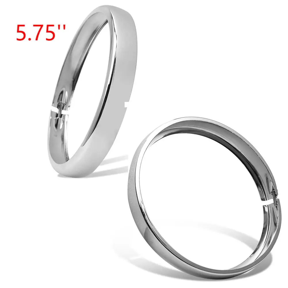

Motorcycles Headlamp Trim Ring 5.75" Fit For Harley Sportster Iron XL 883 1200 LED Headlight Mount Adapter Bracket Rings