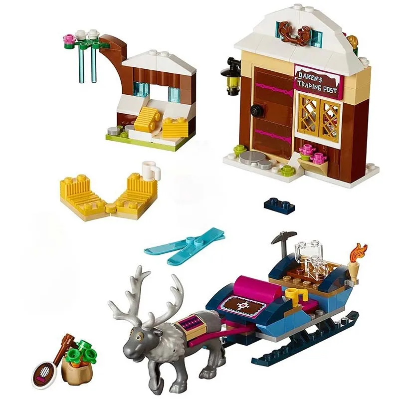 Конструктор Волшебный Замок принцессы Эльзы из м/ф Холодное сердце Disney 10664 тот же