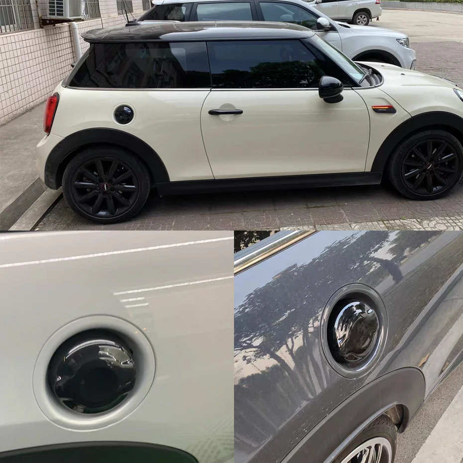 Новинка черная крышка для топливного бака из АБС пластика Ray Style MINI Cooper F55 F56 F57 2 0 T (1
