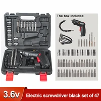 portable repair tool electric screwdriver set cordless electric drill screwdriver set maximum screw diameter abs material