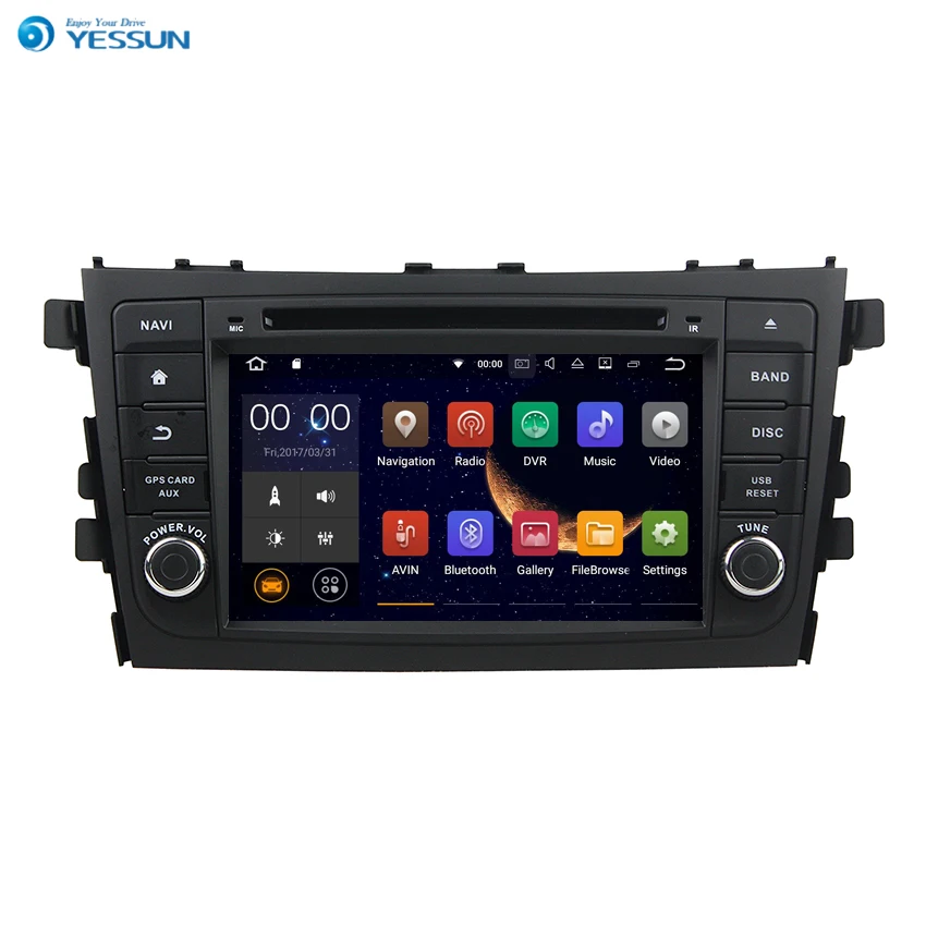 Yessun для SUZUKI celerio 2014 ~ 2017 Android мультимедийный плеер система Автомагнитола Стерео GPS