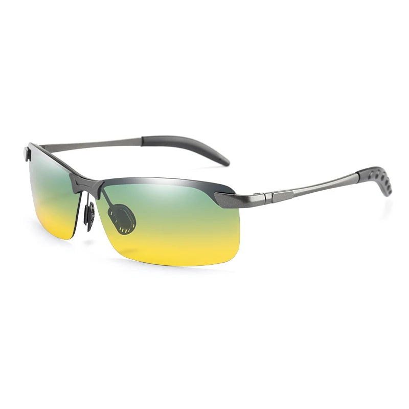 

Rectangular Day Night Sunglasses Men Polarized Glasses Male Night Vision SunGlasses Outdoor Sports Glare Driving Goggle UV400