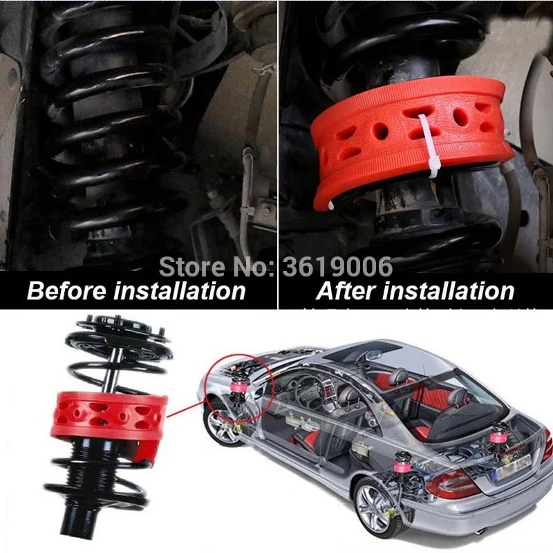 smRKE For Chevrolet Camaro High-quality Front /Rear Car Auto Shock Absorber Spring Bumper Power Cushion Buffer | Автомобили и
