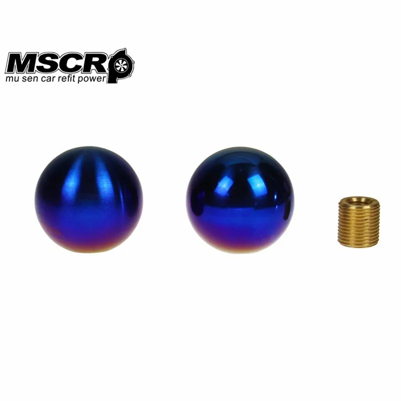 Матовая полностью титановая ручка переключения s/ручка передач (M10*1 25/M10*1 5/M12 * 1